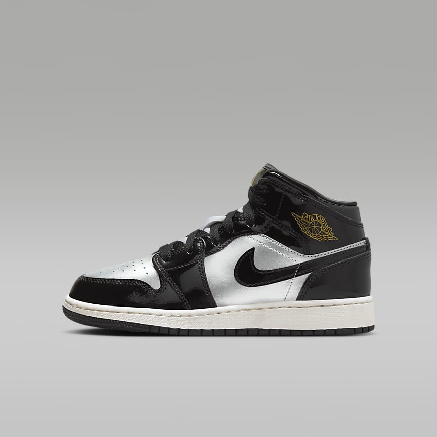 Air Jordan 1 Mid Big Kids' Shoes. Nike.com